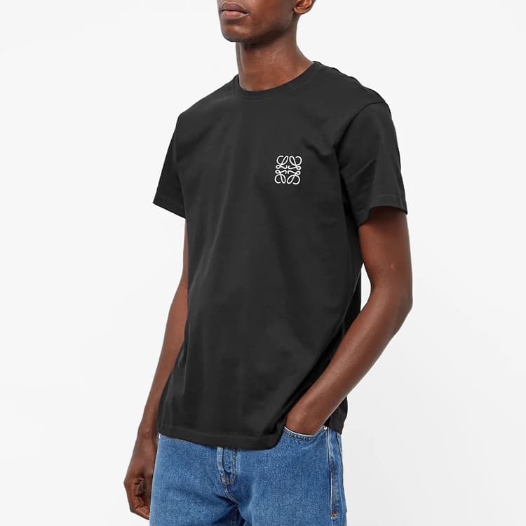 Футболка LOEWE Anagram T-Shirt Black - изображение 5