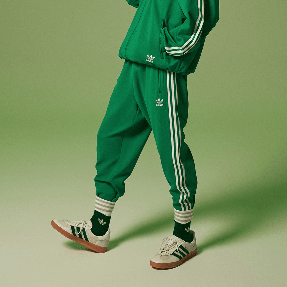 Штаны adidas Originals Tracksuit Bottoms Green - изображение 5