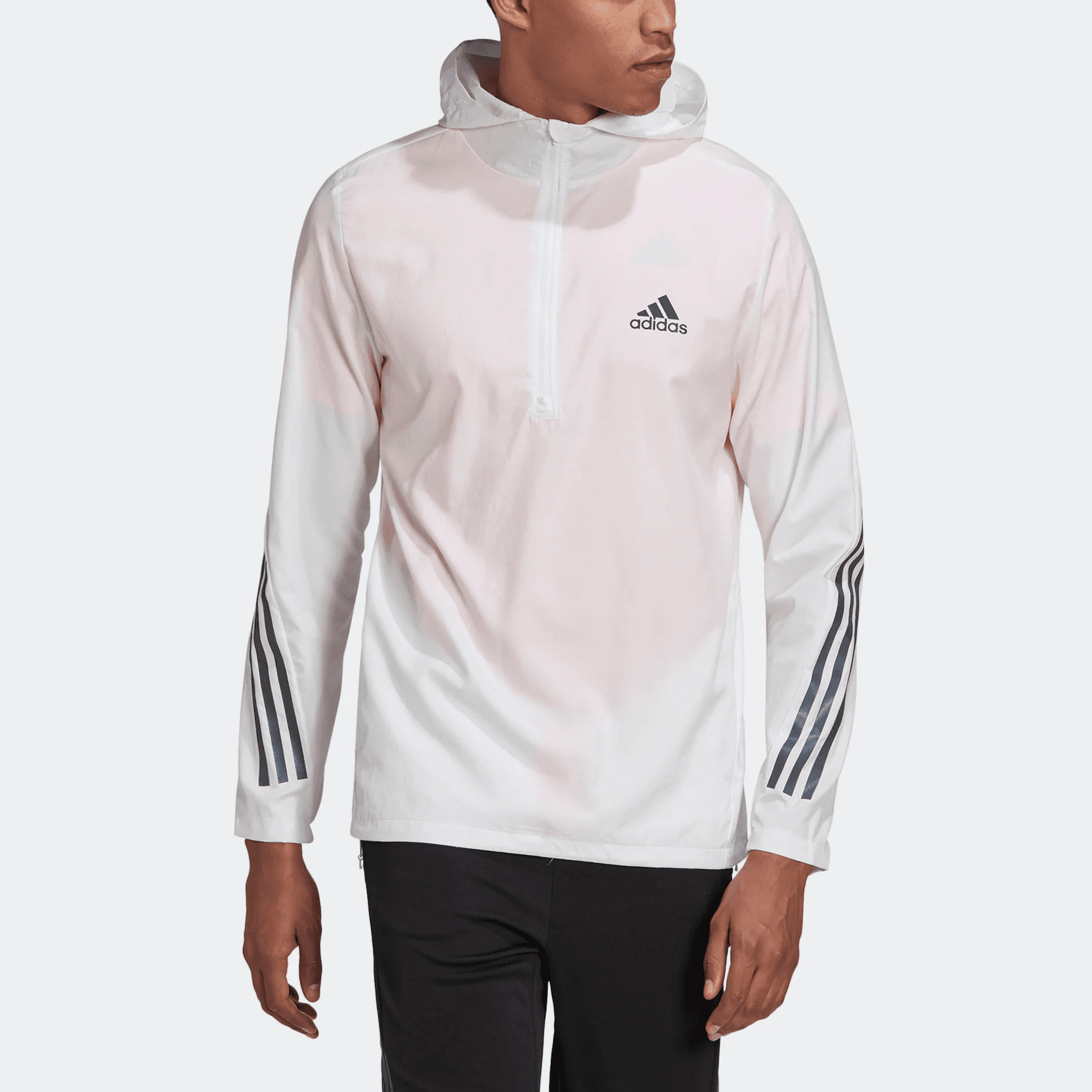 Куртка adidas Run Icons Jkt M White - изображение 3