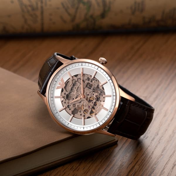 Механические часы EMPORIO ARMANI 43mm AR60039 - изображение 6