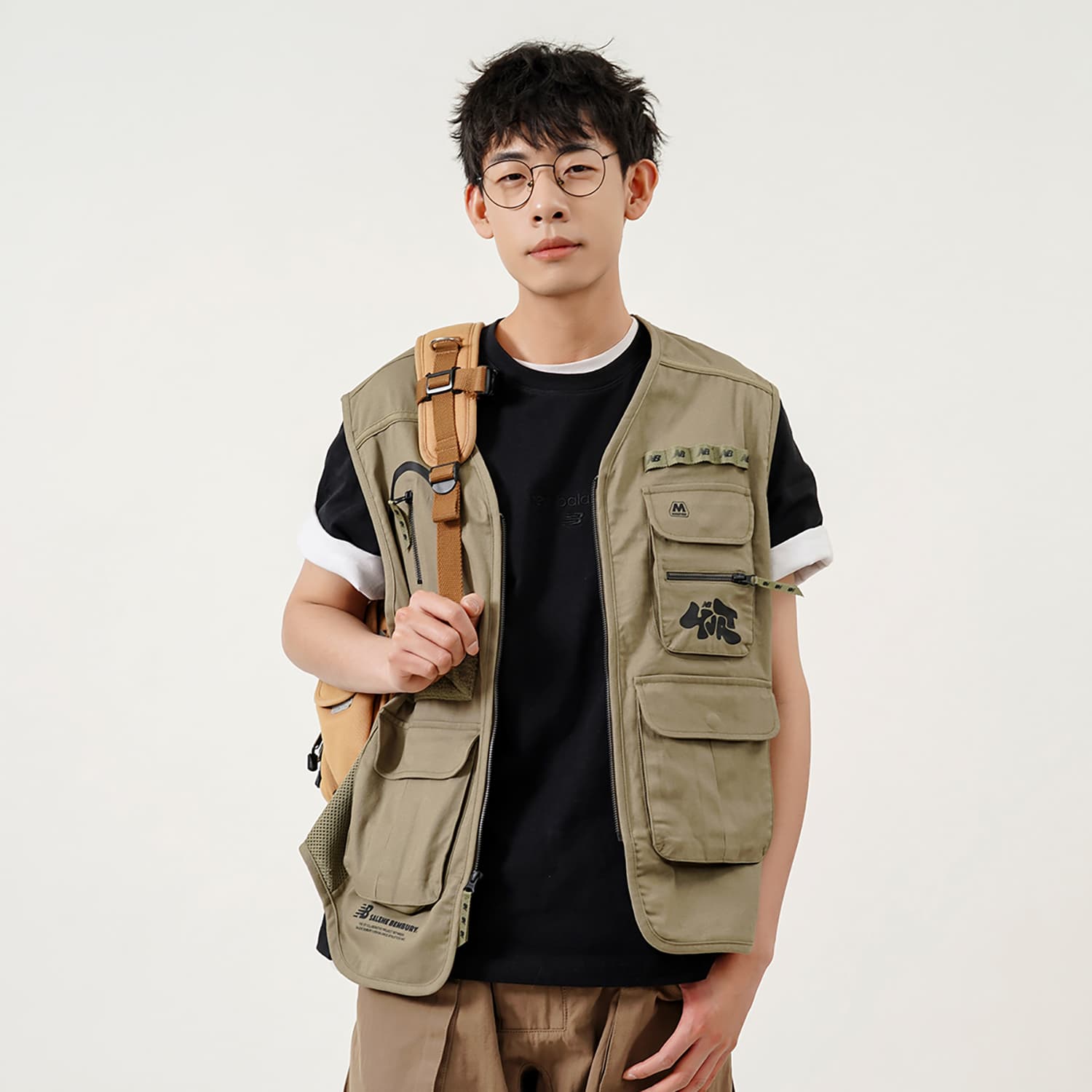 Жилет New Balance x Salehe Bembury Khaki Vest - изображение 4