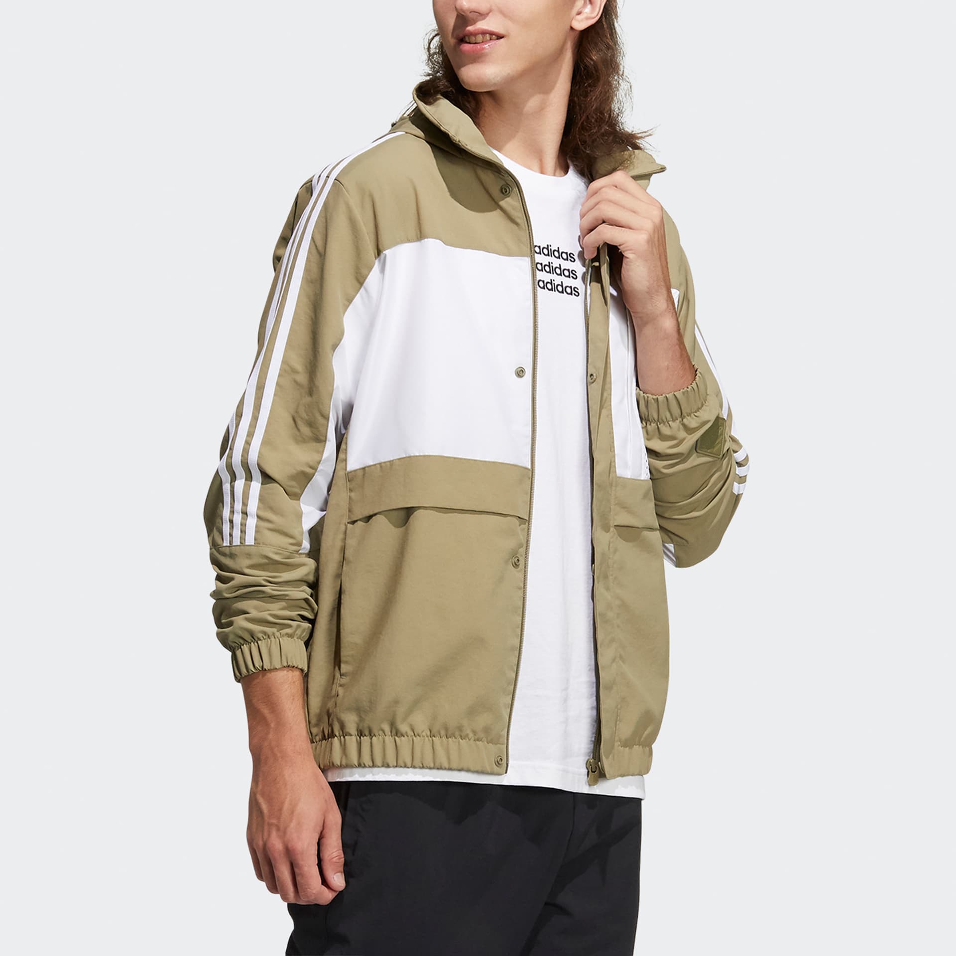 Куртка adidas neo M Sw Pck Hd Wb - изображение 4