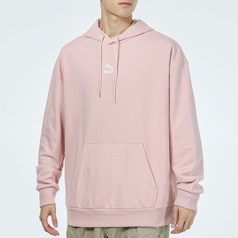 Худи Puma Logo Hoodie Pink - изображение 5