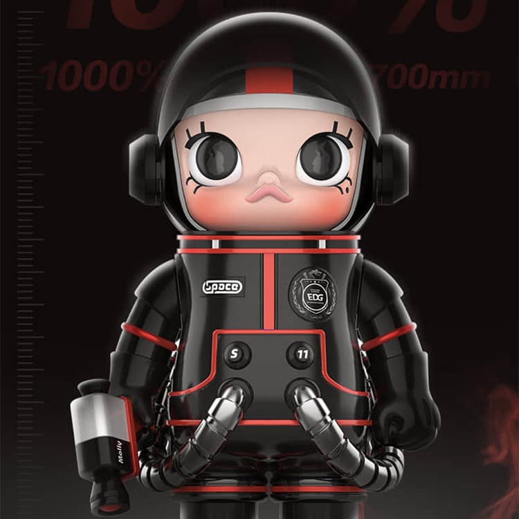 Фигурка POP MART MEGA SPACE MOLLY x EDG 1000 - изображение 2