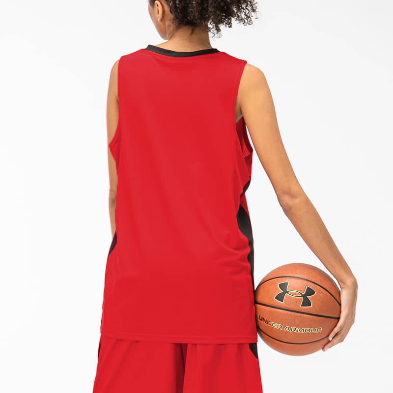 Баскетбольная майка Under Armour Basketball Tank Red - изображение 3