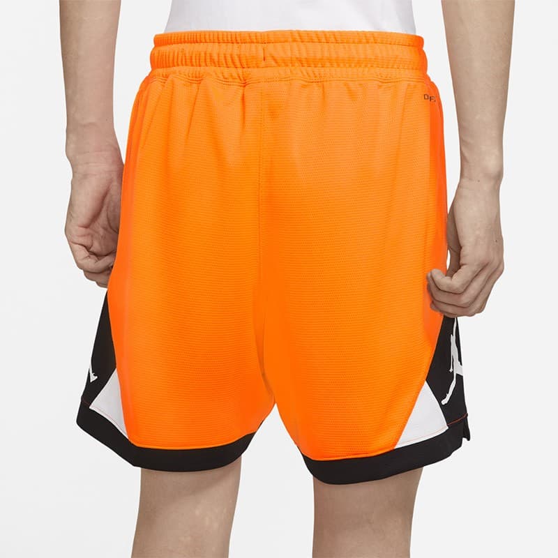 Тренировочные штаны Jordan Dri-FIT Basketball Shorts Orange - изображение 5