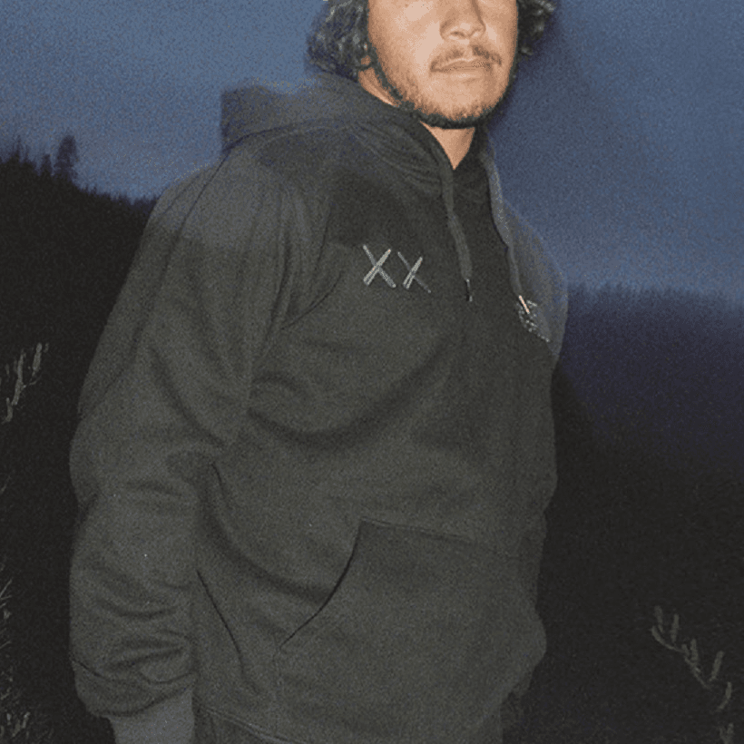Худи The North Face x KAWS Hoodie Black - изображение 3