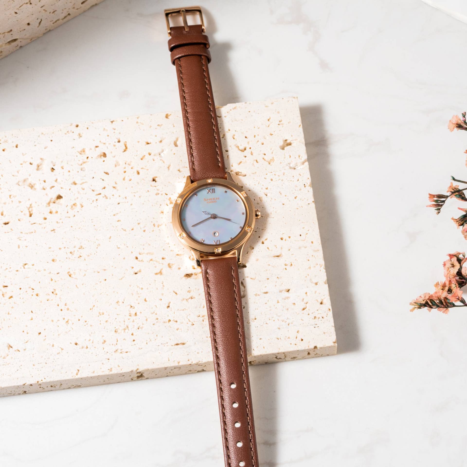 Часы CASIO SHEEN SHE-4546PGL-6AUPR - изображение 3