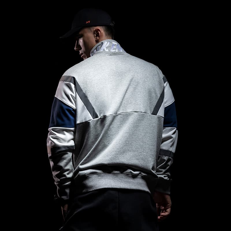 Кофта Monster Guardians Reflective Training Sweatshirt Silver - изображение 5