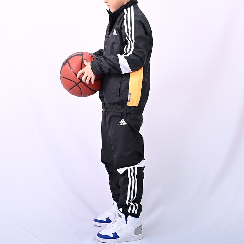 adidas Colorblock Logo Tracksuit Kids Black - изображение 5