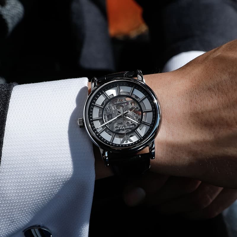 Механические часы EMPORIO ARMANI 43mm AR1981 - изображение 6