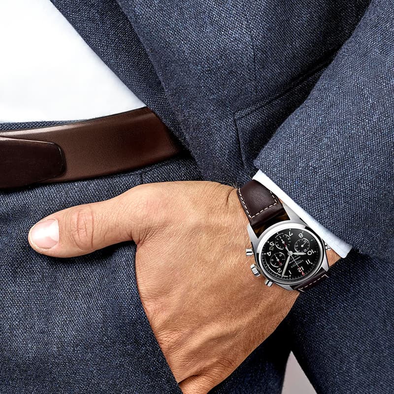 Часы Longines Pioneer L3.820.4.53.0 - изображение 4