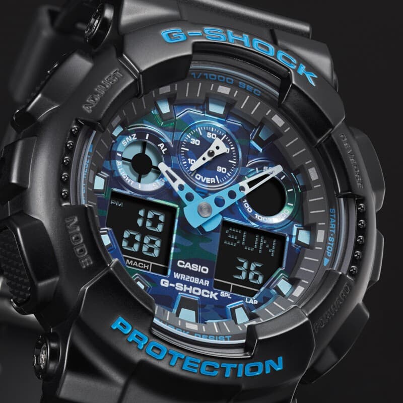 Часы Casio G-Shock GA-100CB-1A - изображение 6