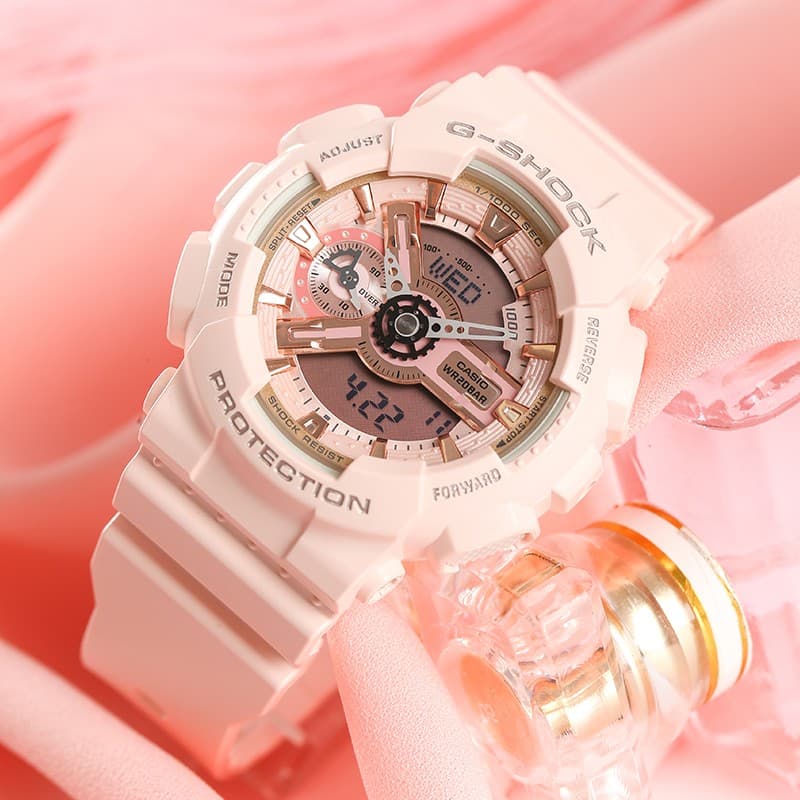 Часы CASIO G-SHOCK GA-100CF-1A9+GMA-S110MP-4A1 - изображение 3
