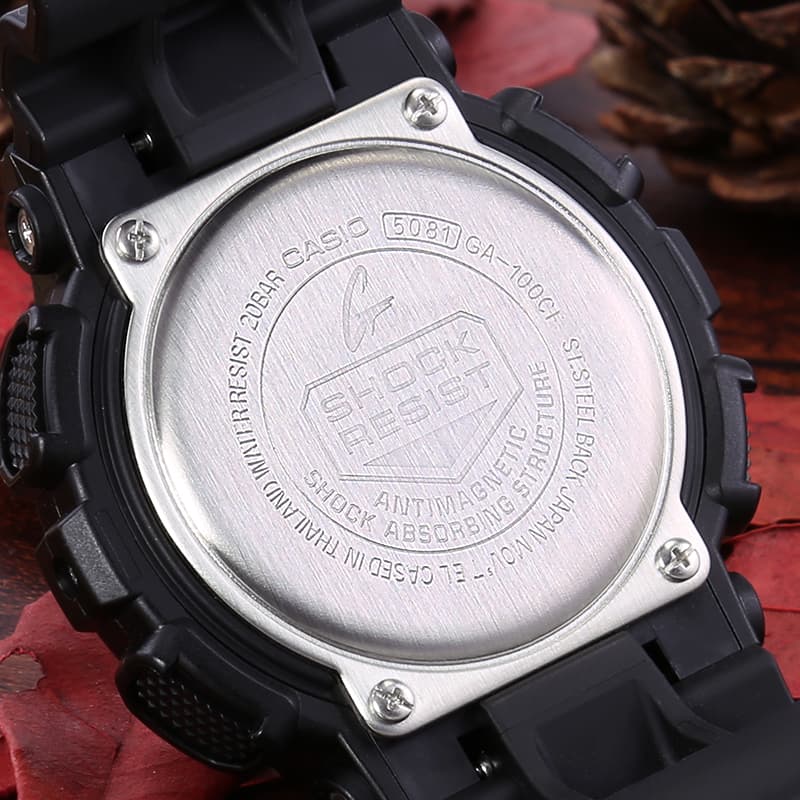 Часы CASIO G-SHOCK GA-100CF-1A9+GMA-S110MP-4A1 - изображение 7