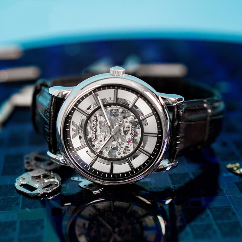 Механические часы EMPORIO ARMANI 43mm AR1981 - изображение 3