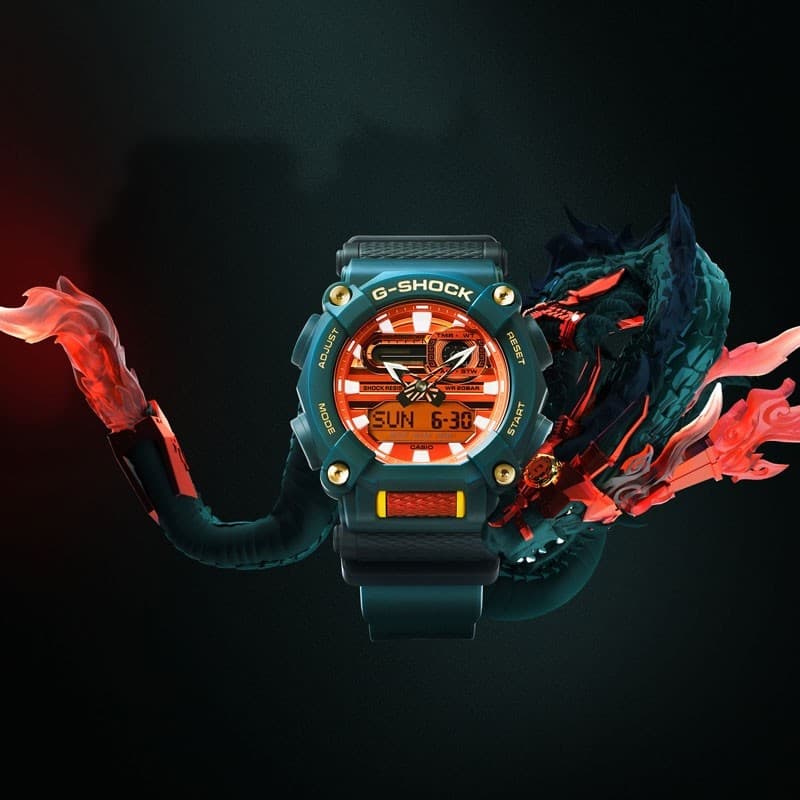 Часы CASIO G-SHOCK Far East Pop GA-900DBR-3A - изображение 4