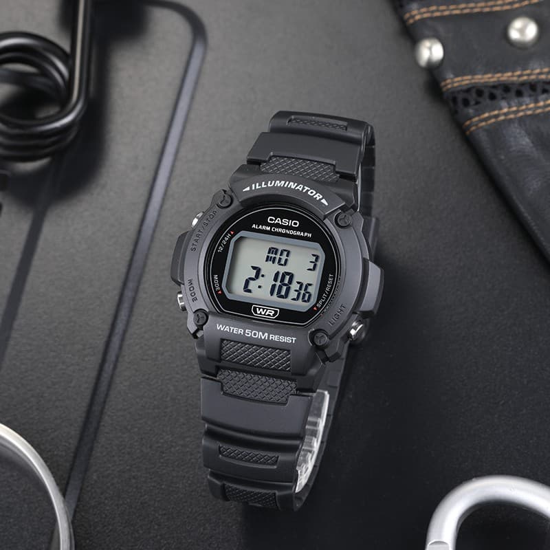 Часы CASIO W-219H-1A - изображение 3