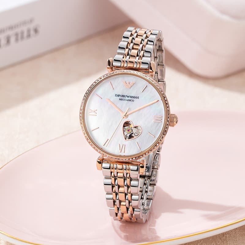 Механические часы EMPORIO ARMANI 34mm AR60049 - изображение 4