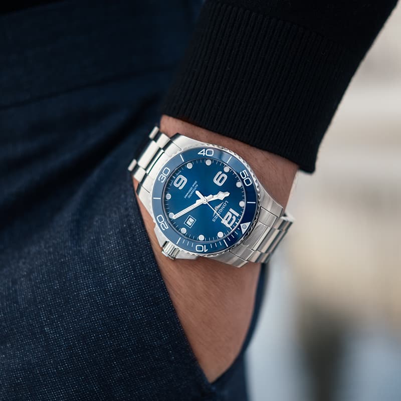 Часы LONGINES 43mm L3.782.4.96.6 - изображение 4