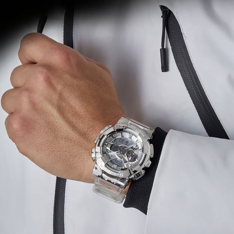 Часы CASIO G-SHOCK GM-110SCM-1APR+GMA-S110SR-7A - изображение 3