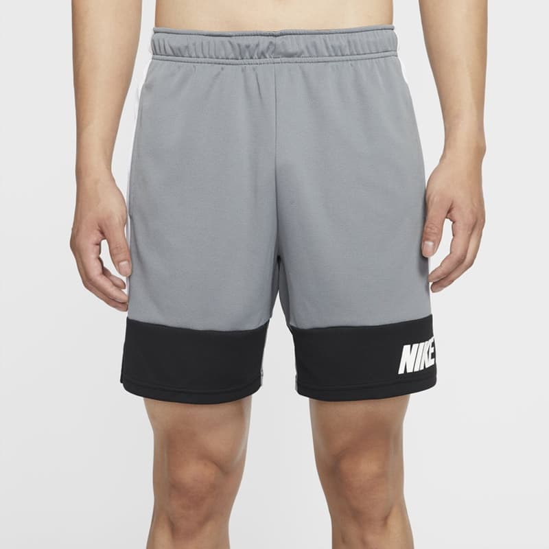 Тренировочные штаны Nike Dri-Fit Shorts Grey - изображение 6