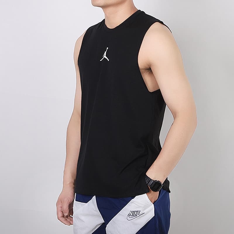 Баскетбольная майка Jordan Air Logo Basketball Tank Black - изображение 5