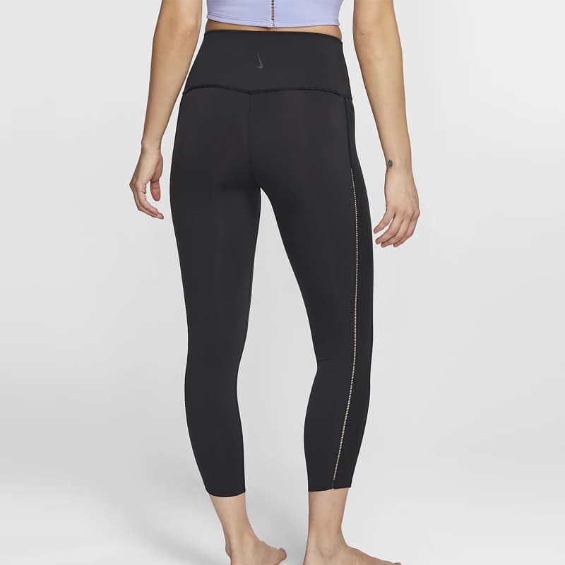 Штаны Nike Yoga Luxe Infinalon Ribbed Black - изображение 4