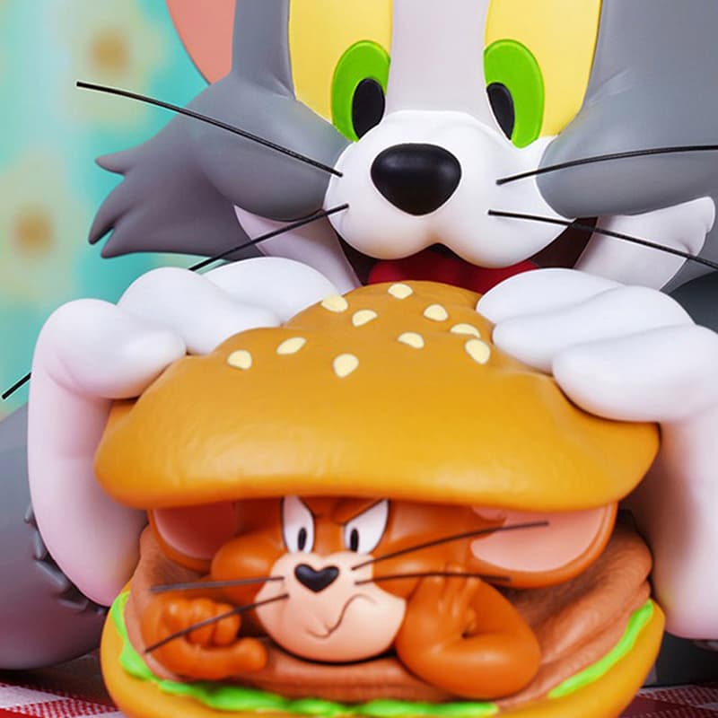 Фигурка SOAP STUDIO Tom and Jerry Burger Bust 23cm - изображение 4