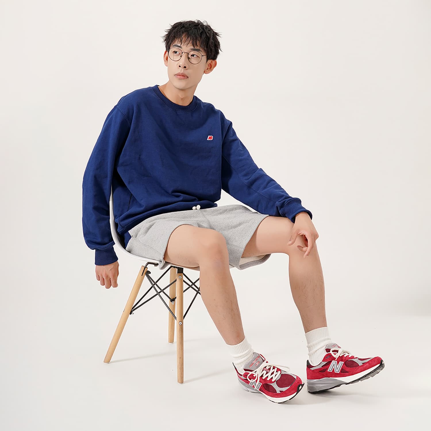 Кроссовки для бега New Balance Teddy Made Burgundy - изображение 6