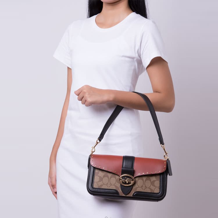 Мини-сумка COACH Georgie 27 - изображение 8