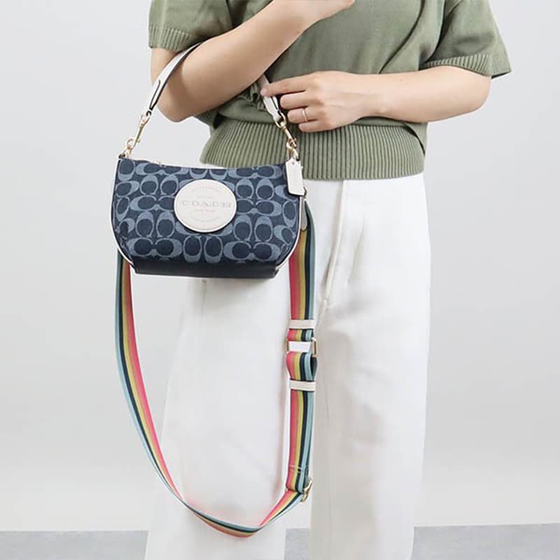Сумка COACH Dempsey 18 Logo - изображение 8