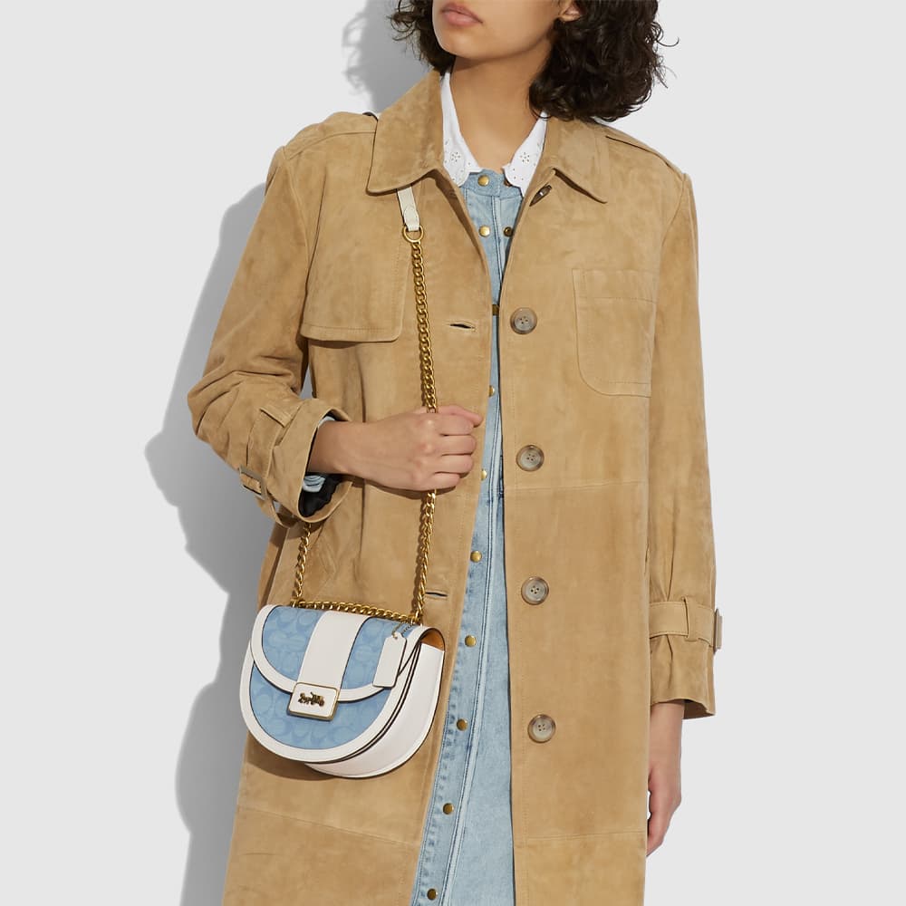 Сумка через плечо COACH Alie 21 Chambray - изображение 6