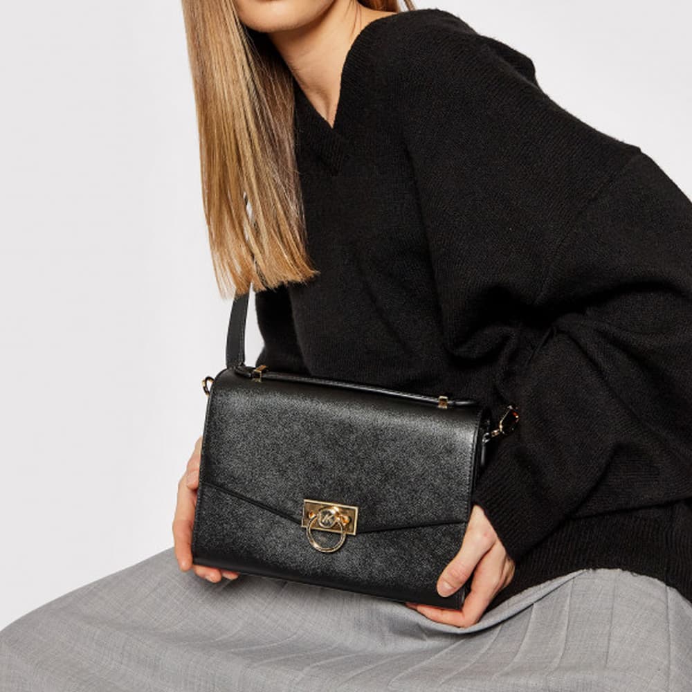 Сумка Michael Kors Hendrix Black - изображение 5