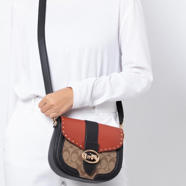 Сумка через плечо COACH Georgie 21 - изображение 5