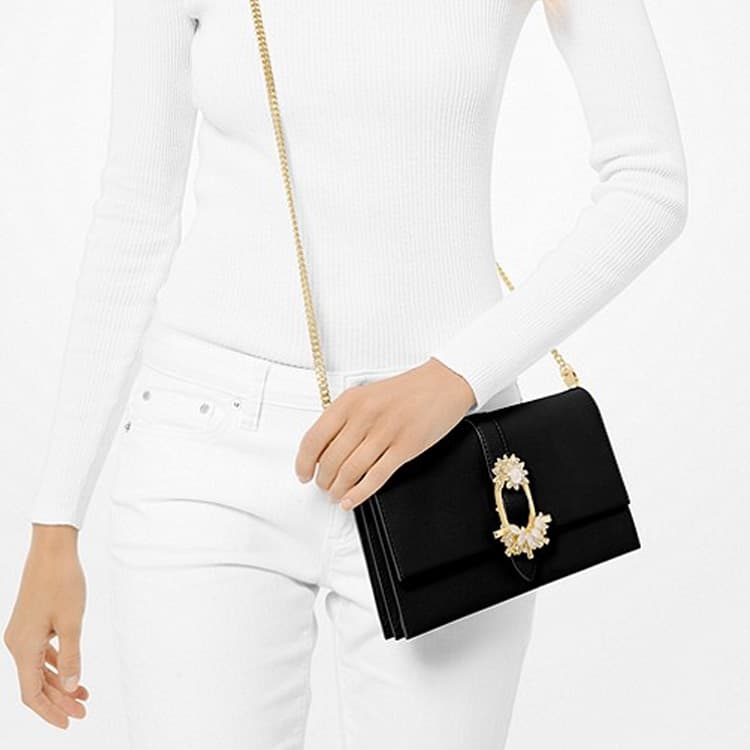 Сумка через плечо Michael Kors Mk Cece Envelope Bag Large Black - изображение 6