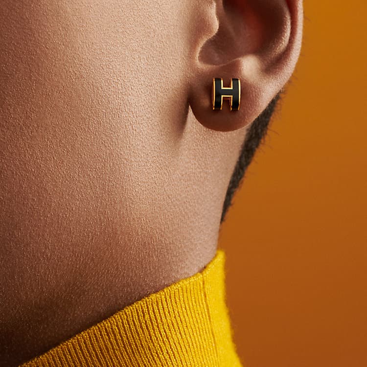 Серьги HERMES Mini Pop H - изображение 4