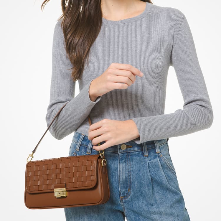 Сумка Michael Kors Bradshaw Brown - изображение 7