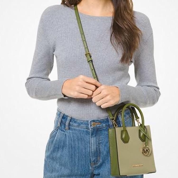 Сумка Michael Kors Mercer Mini Avocado Green - изображение 5