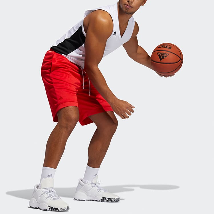 Шорты adidas Big Logo Shorts Red - изображение 4