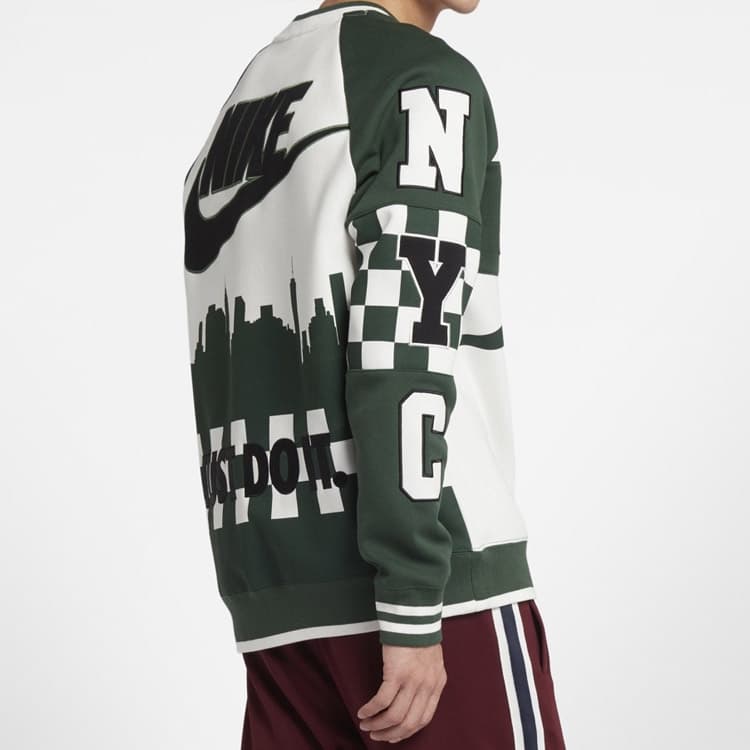 Худи Nike City Edition Multicolor Hoodie Green - изображение 3