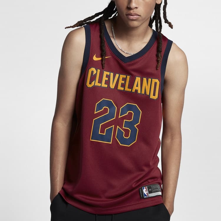 Баскетбольная майка Nike NBA Jersey Icon Edition LeBron James 23 Cleveland Cavaliers - изображение 3