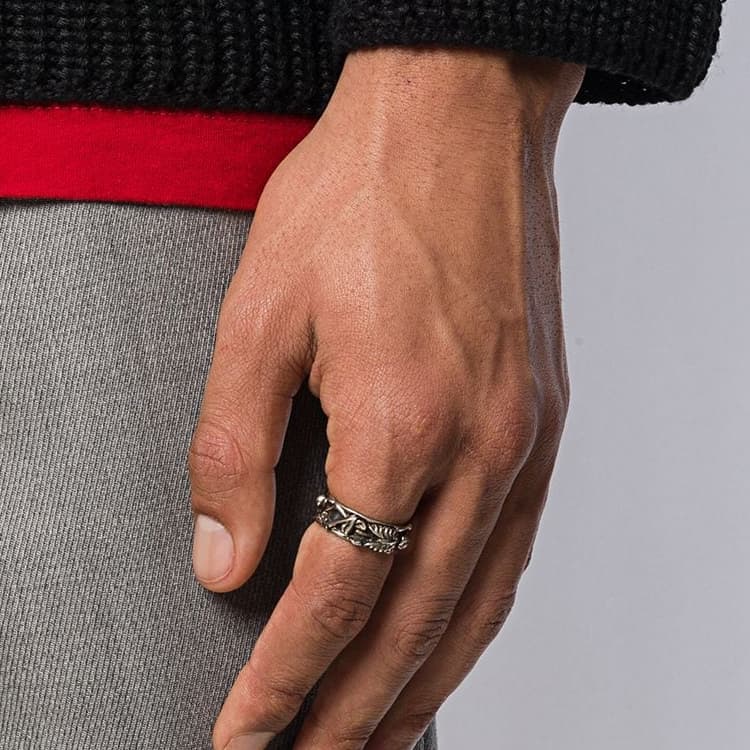 Кольцо Alexander McQueen Dancing Skeleton Ring - изображение 4