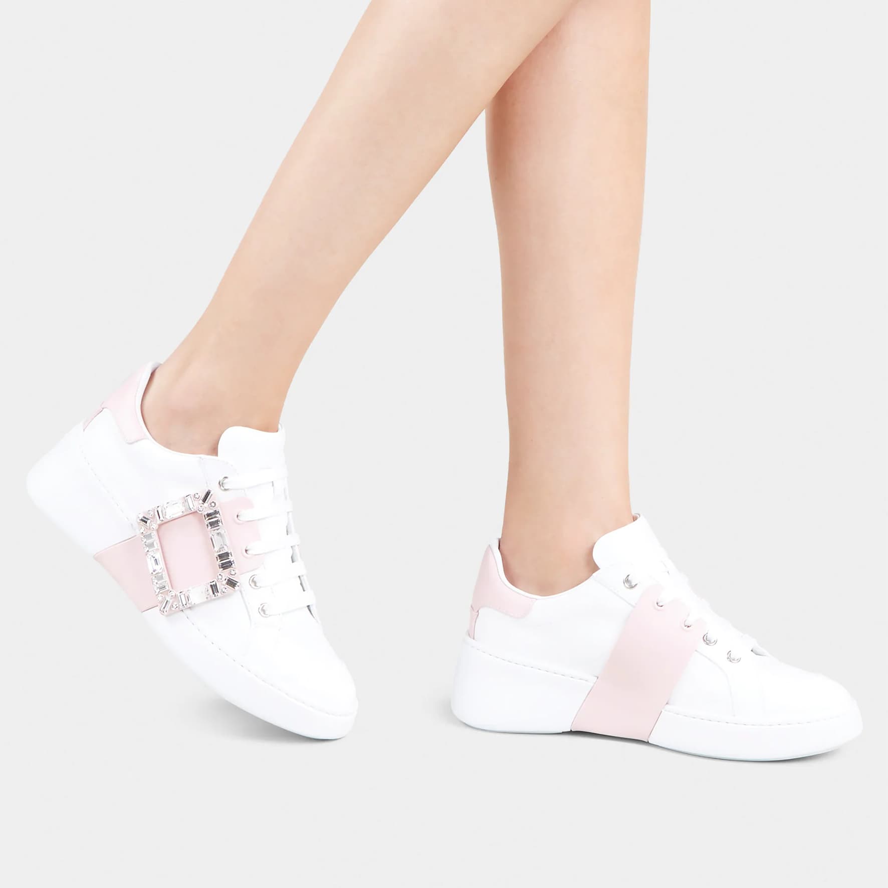 Кроссовки Roger Vivier Viv' Skate Strass - изображение 5