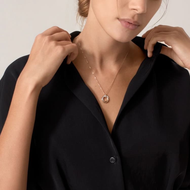 Ожерелье Cartier Trinity Necklace - изображение 4