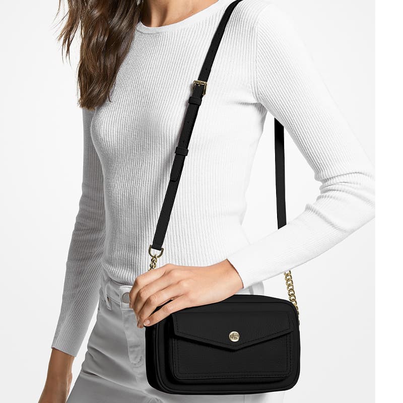 Сумка через плечо Michael Kors Jet Set Camera Bag - изображение 6