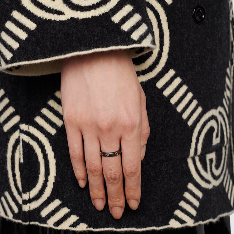 Кольцо GUCCI IconG 18k - изображение 4