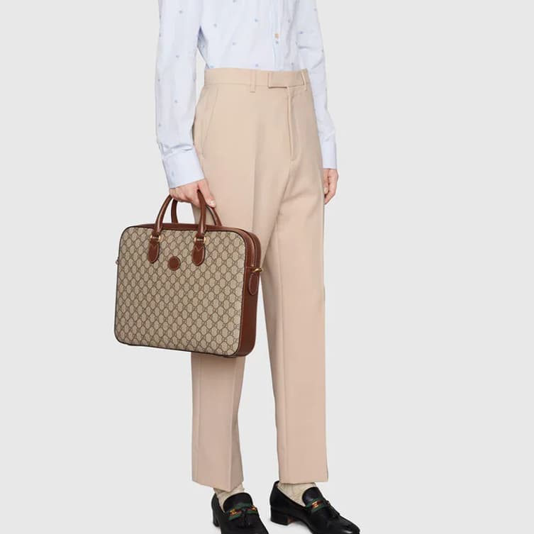 Портфель GUCCI LogoG - изображение 9