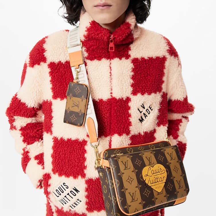 Сумка через плечо LOUIS VUITTON x Nigo Trio - изображение 7