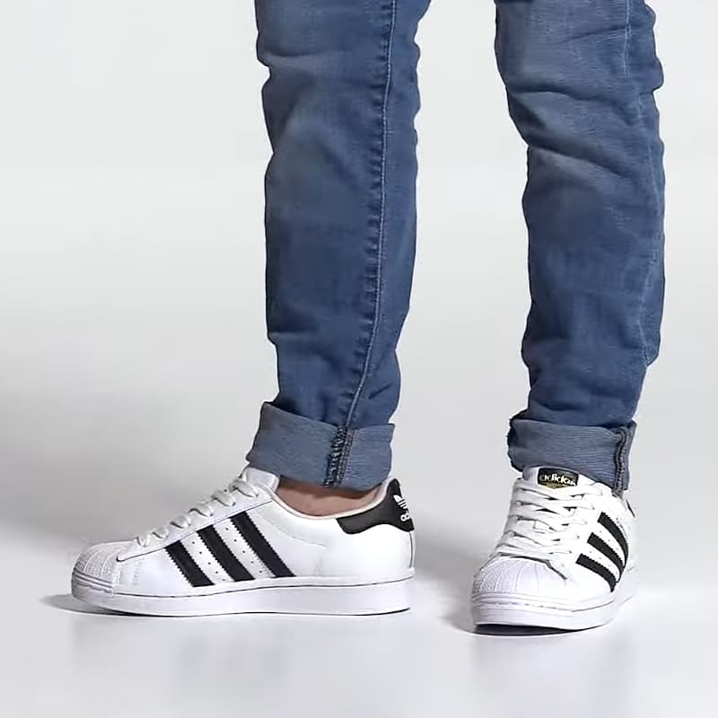 Кроссовки adidas originals Superstar J White - изображение 9